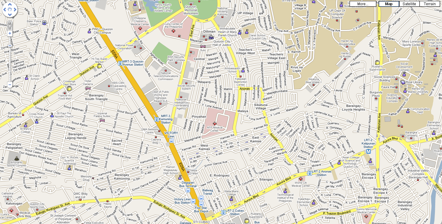 Map To Ateneo 
