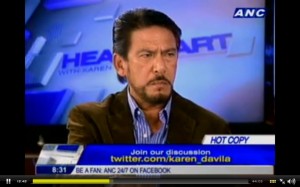 Bakit ko naman iko-quote yung blogger? Blogger lang iyon.